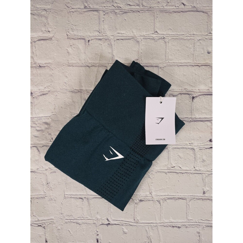Gymshark Vital Seamless 2.0 Leggings Sz Small Deep Teal Marl